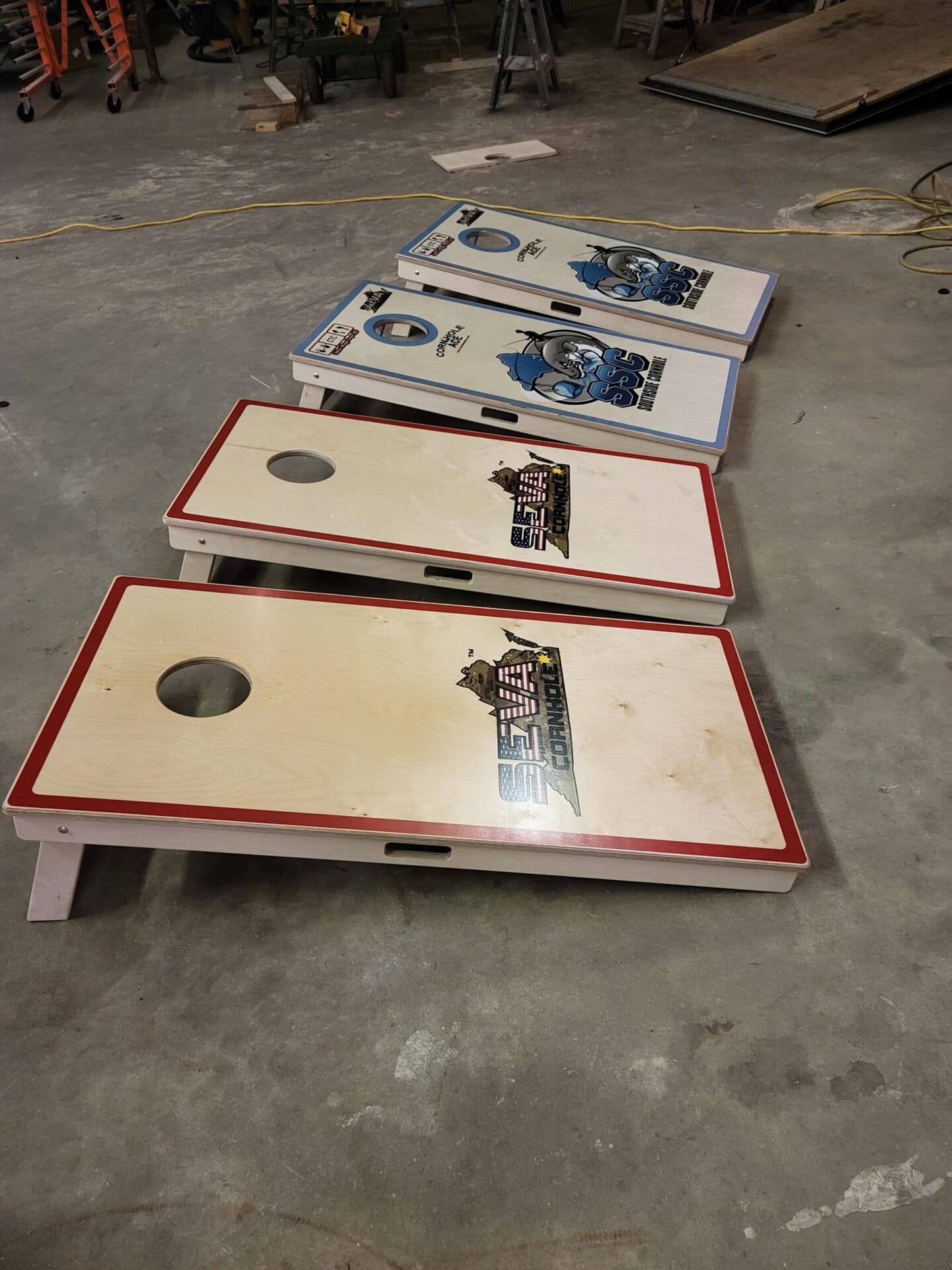 Customized Cornhole Boards