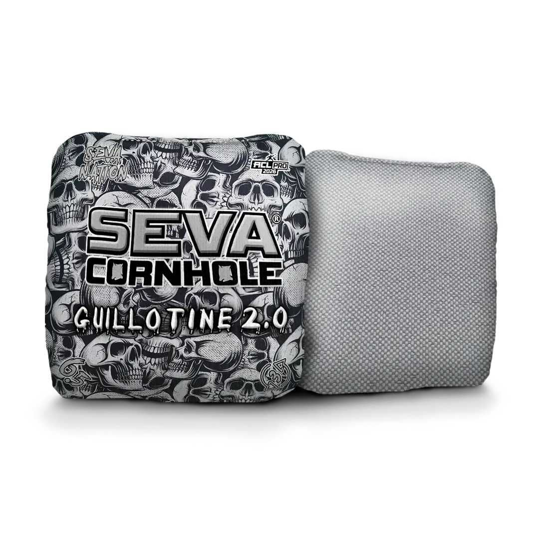 Guillotine 2.0 - Skulls - Set of 4 Cornhole Bags