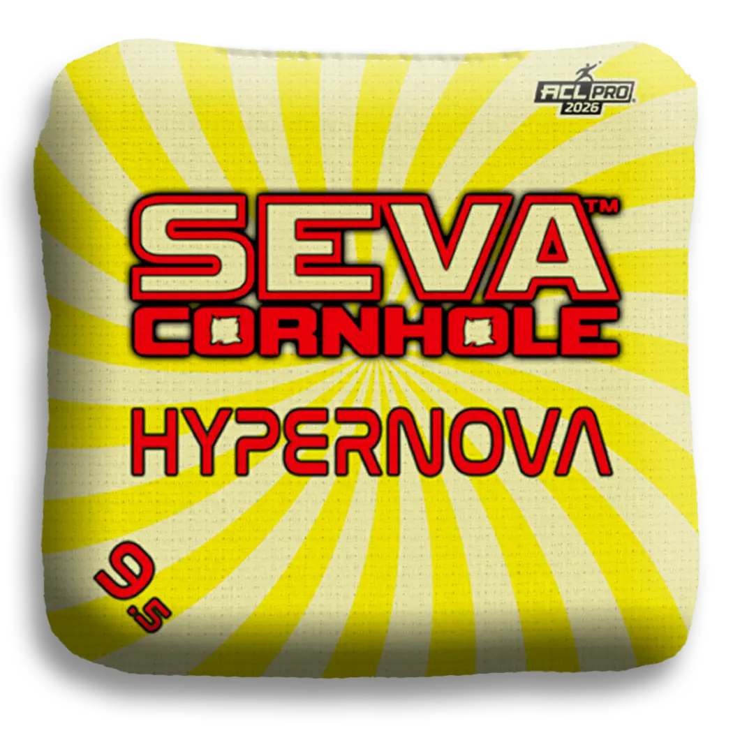 Swirl Blacklight GLO Cornhole Bags Hypernova ACL Pro Stamped
