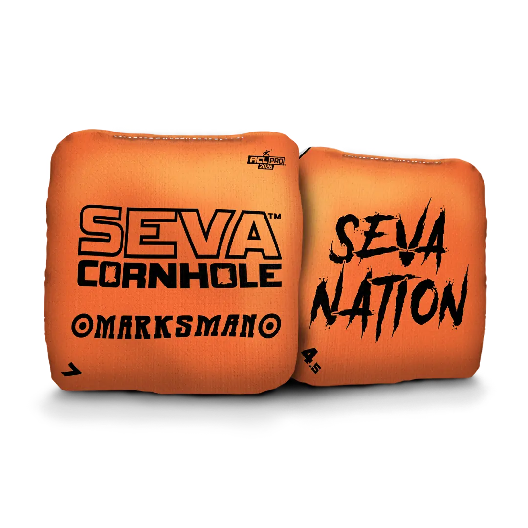 Marksman - Broadcast Edition - Set of 4 Cornhole bags
