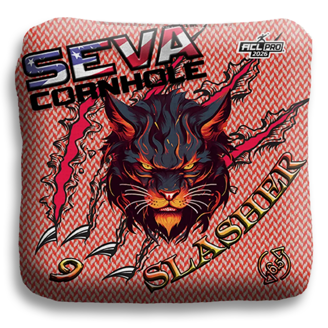 SEVA Cornhole Slasher – Cat | ACL Hybrid Carpet (ACL) SEVA Cornhole Slasher – Cat | ACL Hybrid Carpet (ACL)