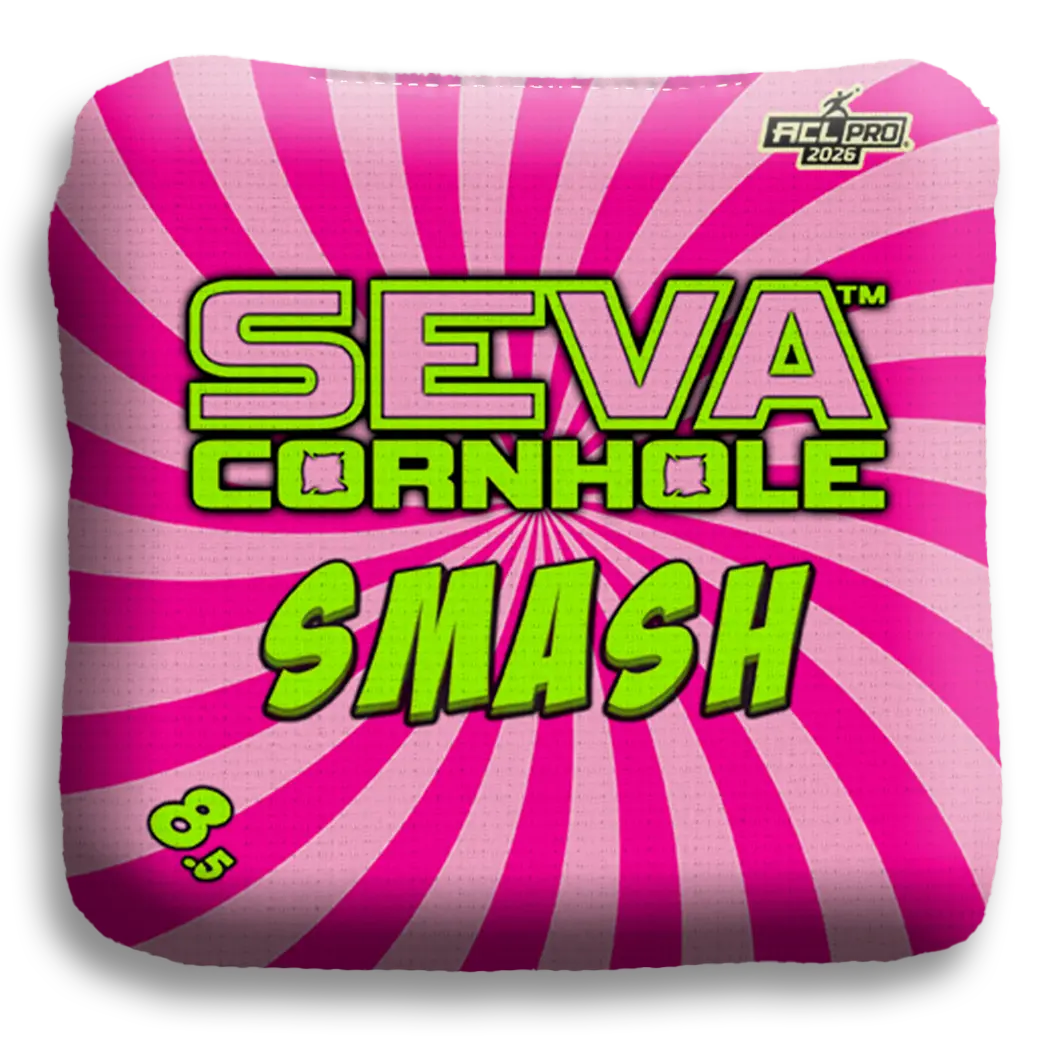 Swirl Blacklight GLO Cornhole Bags Smash ACL Pro Stamped