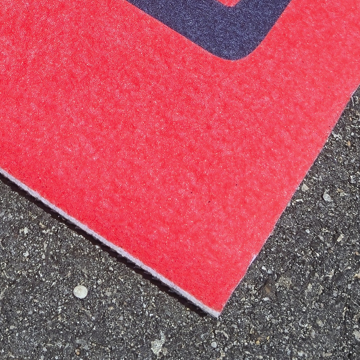 SEVA Cornhole Tournament Pitching Mats Honeycomb– 5′ × 8′ Carpet Style, Sublimation Printed, Anti-Skid Backing (Set of 2)