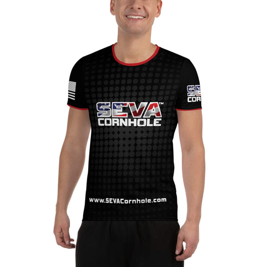 SEVA Cornhole Athletic T-shirt