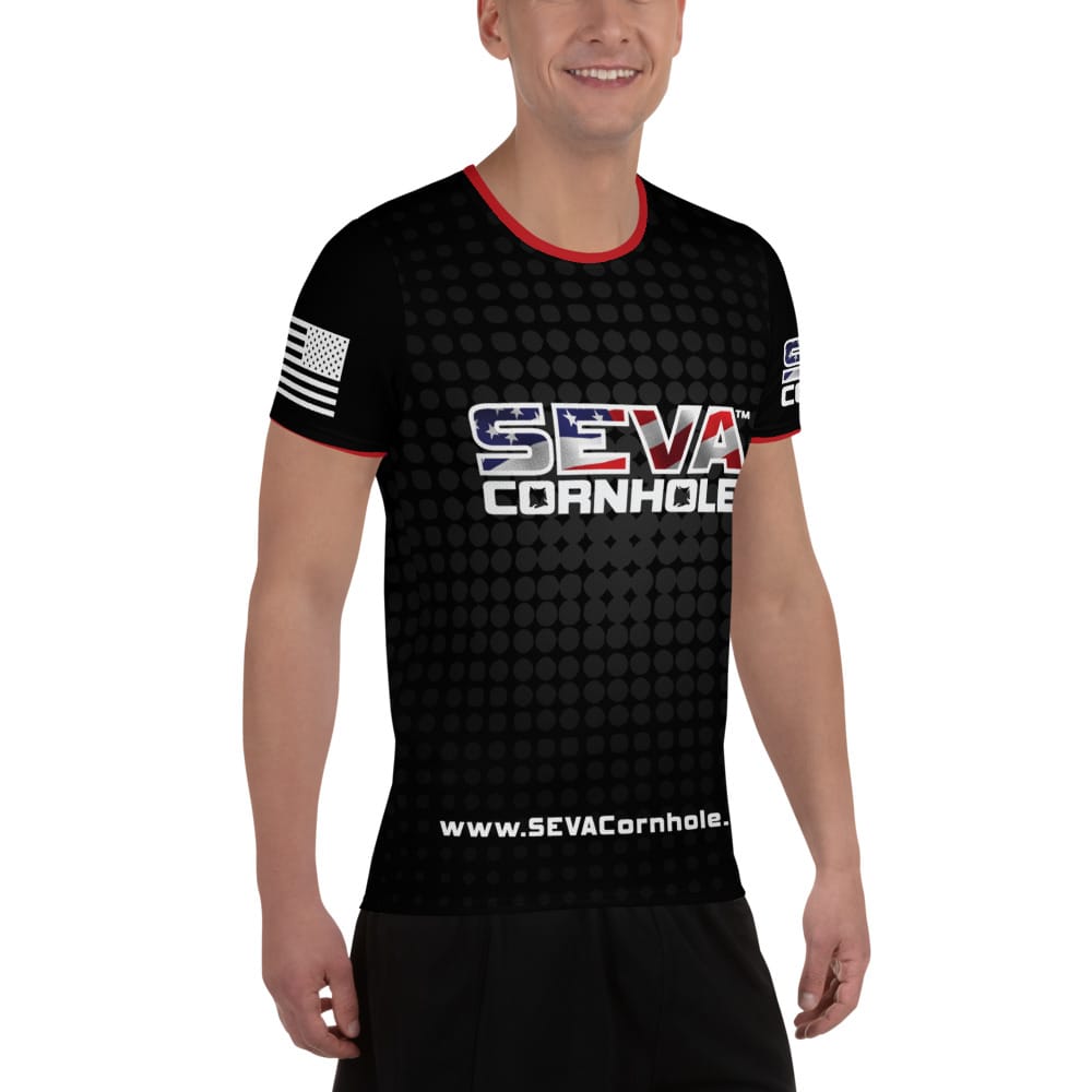 SEVA Cornhole Athletic T-shirt