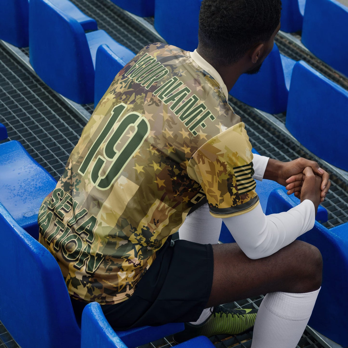 Personalized Camo SEVA Jersey