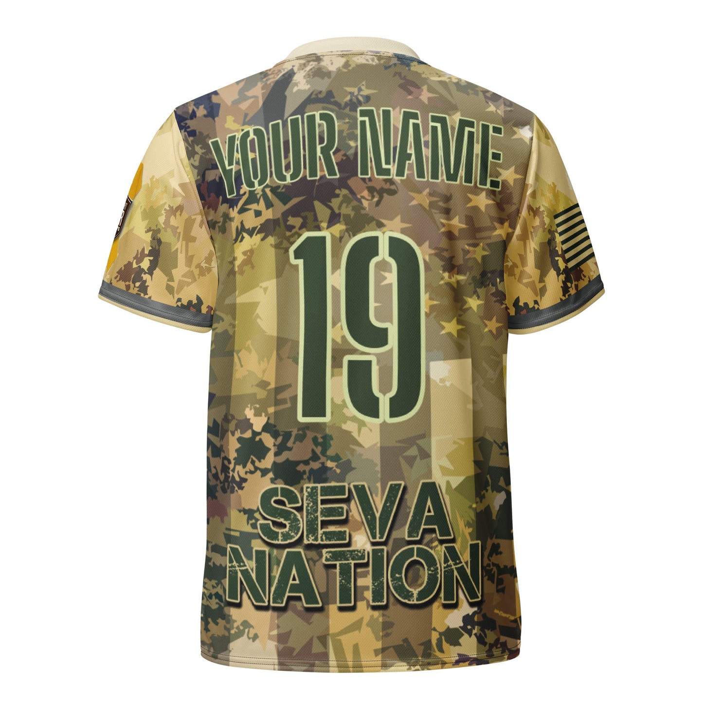 Personalized Camo SEVA Jersey