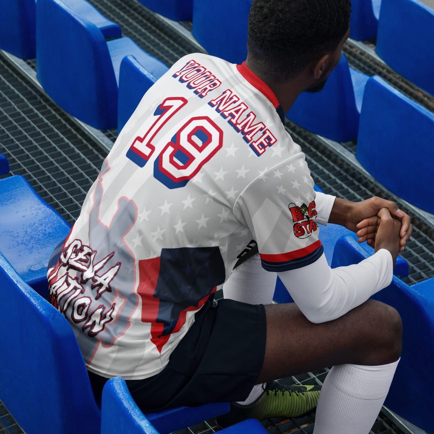 Personalized SEVA USA "Rocky" Jersey