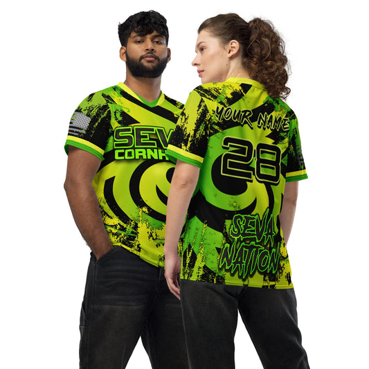 Personalized Lemon Lime SEVA Swirl Jersey