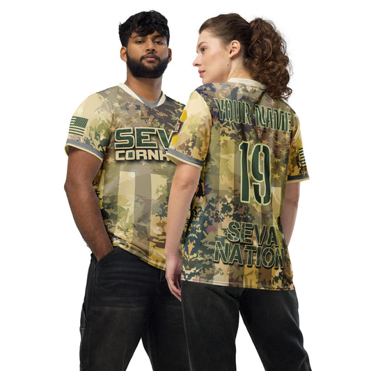 Personalized Camo SEVA Jersey