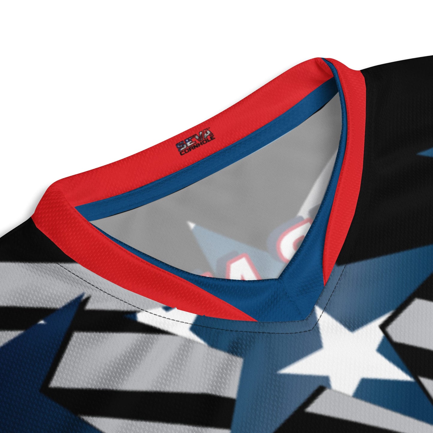 Personalized SEVA NATION Black Stars Jersey