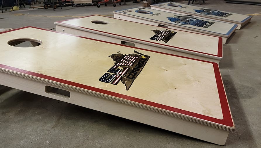 Customized Cornhole Boards
