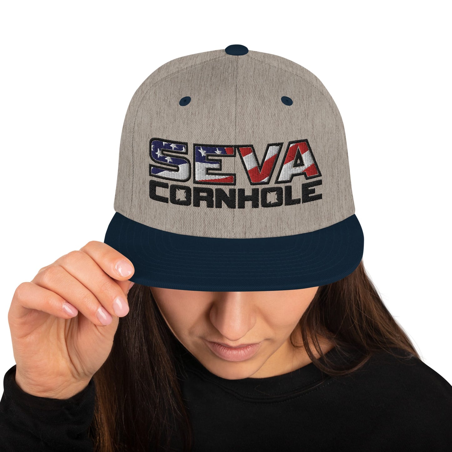 Dark Logo Classic Snapback Hat