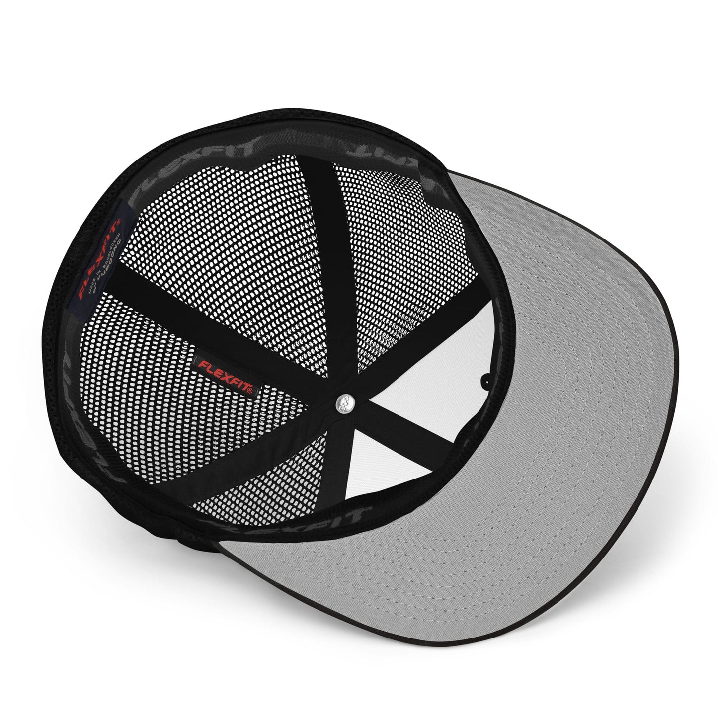Light Logo Flex-Fit trucker cap