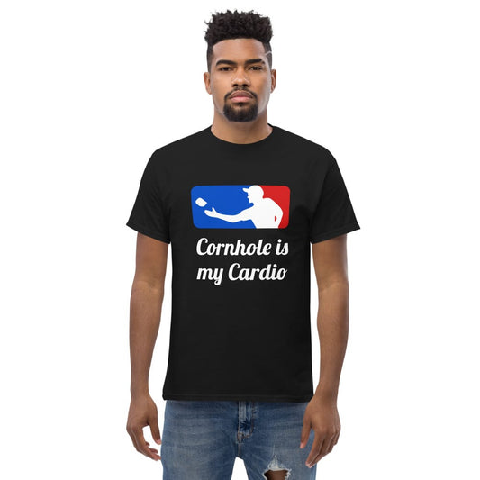 Cornhole is my Cardio dark tee