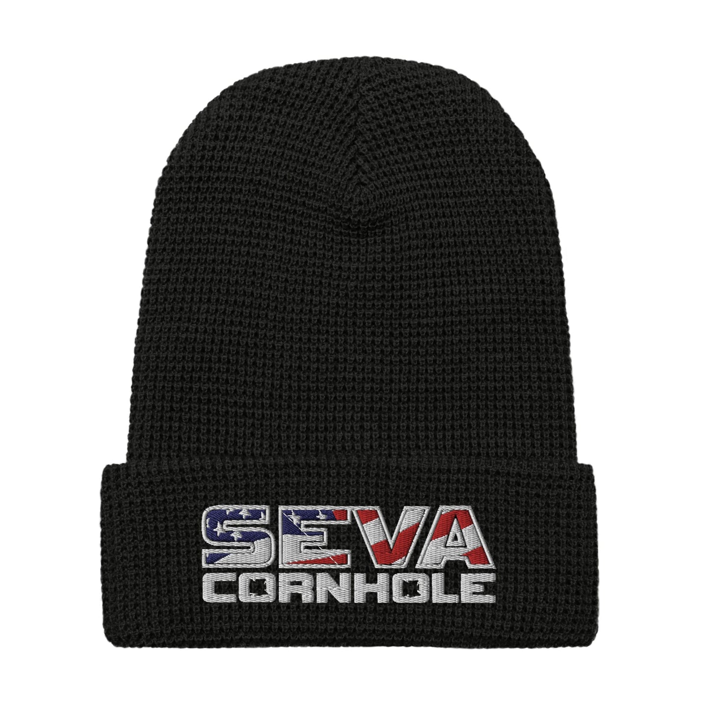 Light Logo Waffle beanie