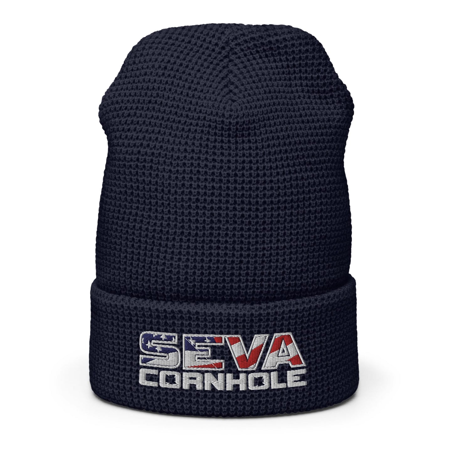 Light Logo Waffle beanie