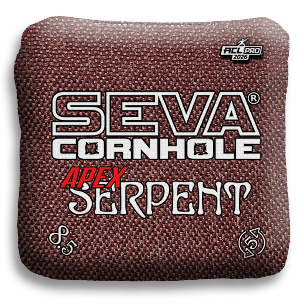 SEVA Cornhole ApexSerpent Broadcast Approved Edition | ACL Hybrid SEVA Cornhole ApexSerpent Broadcast Approved Edition | ACL Hybrid