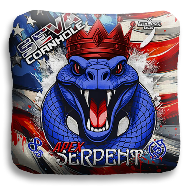 ApexSerpent KingSnake - Set of 4 Cornhole bags