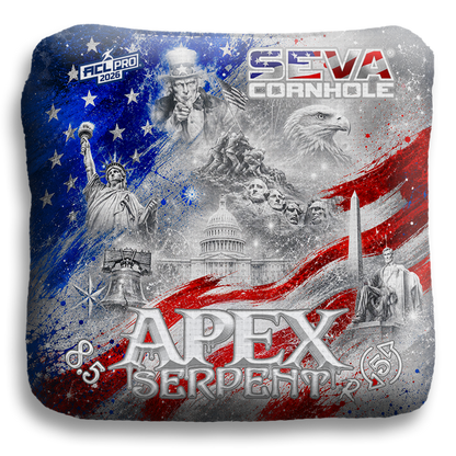 USA250 Edition SEVA Cornhole Cornhole Bags – Set of 4