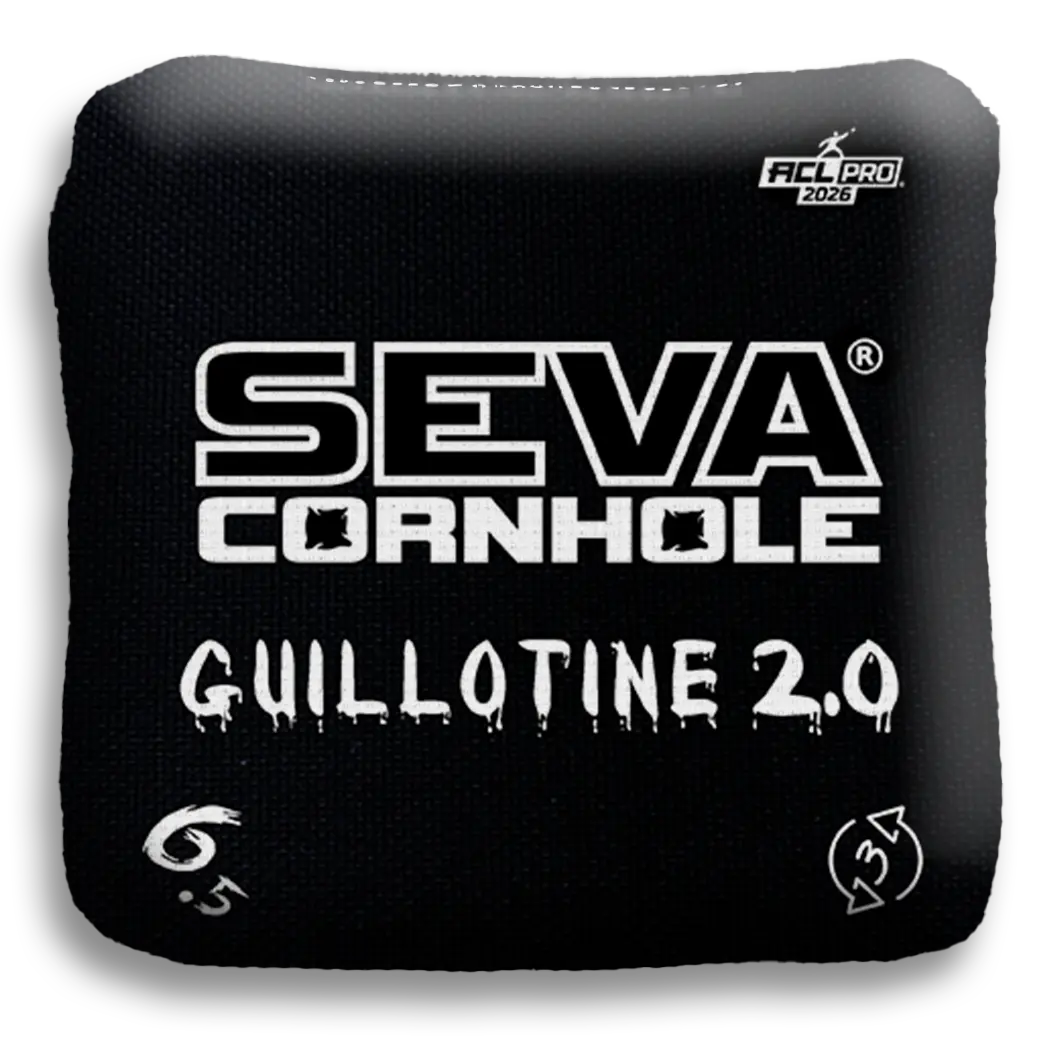 Guillotine 2.0 Broadcast Approved Edition - Set of 4 Cornhole bags