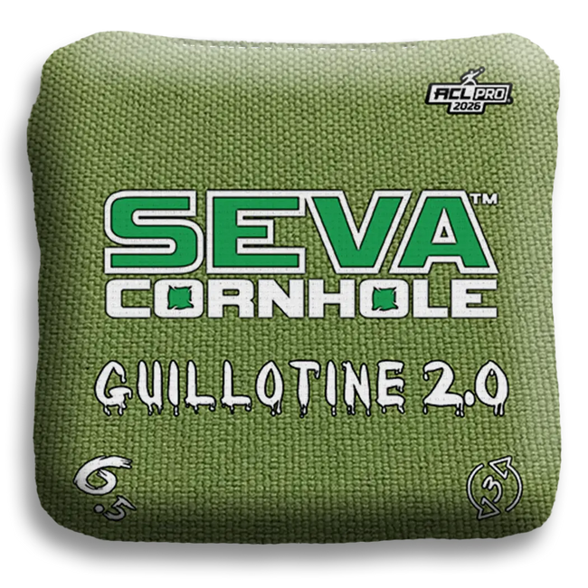 Guillotine 2.0 Broadcast Approved Edition - Set of 4 Cornhole bags