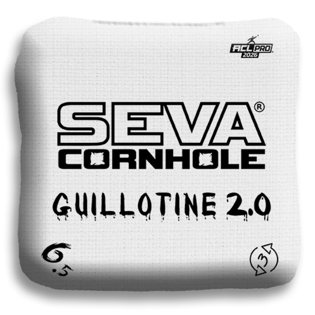 Guillotine 2.0 Broadcast Approved Edition - Set of 4 Cornhole bags