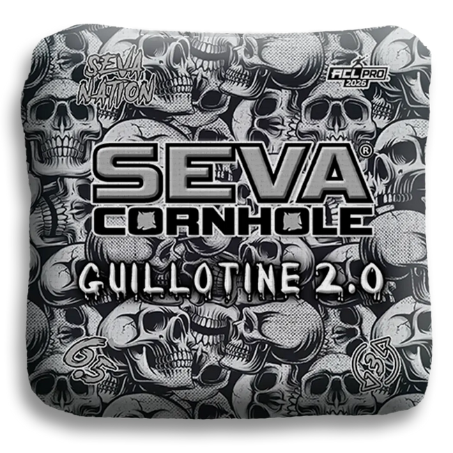 Guillotine 2.0 - Skulls - Set of 4 Cornhole Bags