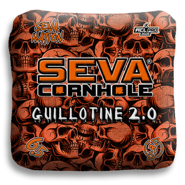 Guillotine 2.0 - Skulls - Set of 4 Cornhole Bags