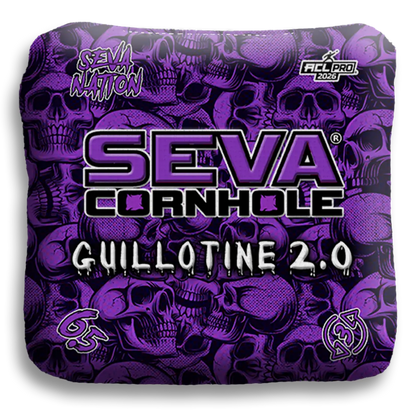 Guillotine 2.0 - Skulls - Set of 4 Cornhole Bags