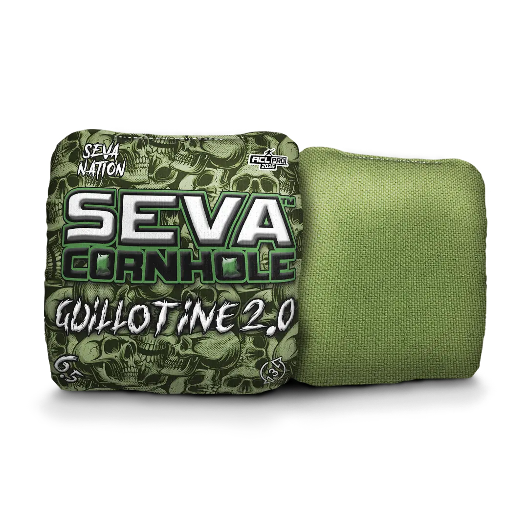Guillotine 2.0 - Skulls - Set of 4 Cornhole Bags