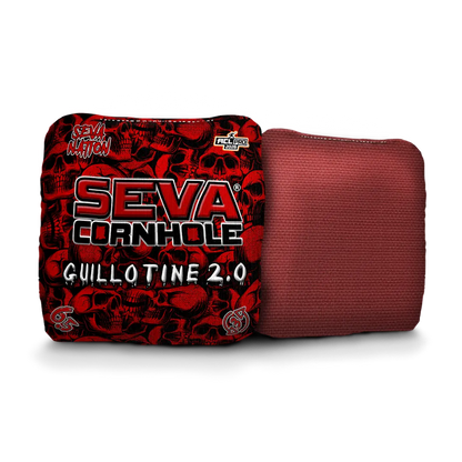Guillotine 2.0 - Skulls - Set of 4 Cornhole Bags