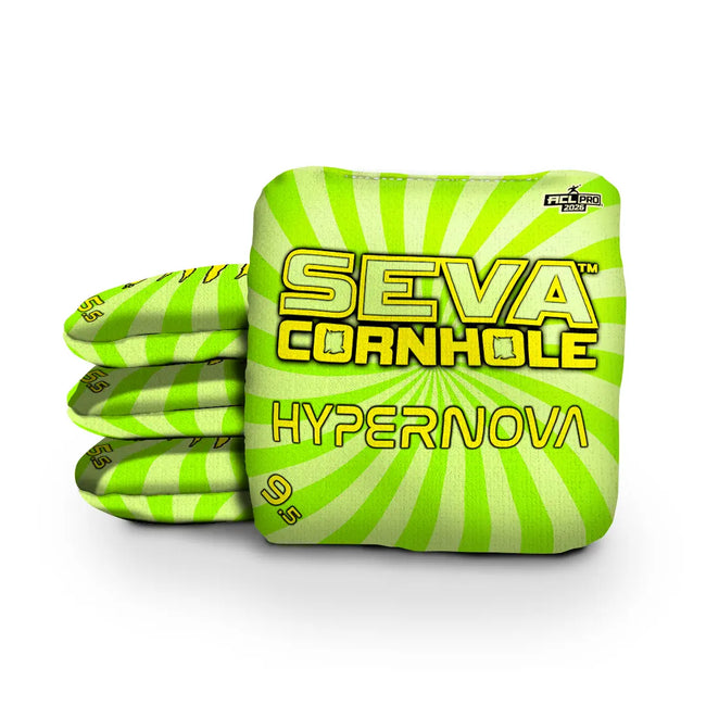 Swirl Blacklight GLO Cornhole Bags Hypernova ACL Pro Stamped
