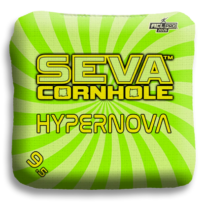 Swirl Blacklight GLO Cornhole Bags Hypernova ACL Pro Stamped