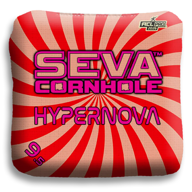 Swirl Blacklight GLO Cornhole Bags Hypernova ACL Pro Stamped