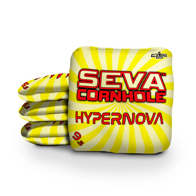 Swirl Blacklight GLO Cornhole Bags Hypernova ACL Pro Stamped