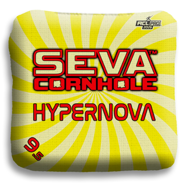 Swirl Blacklight GLO Cornhole Bags Hypernova ACL Pro Stamped