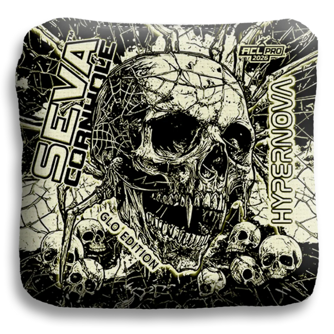 Halloween Special GLO Edition - Set of 4 Cornhole bags