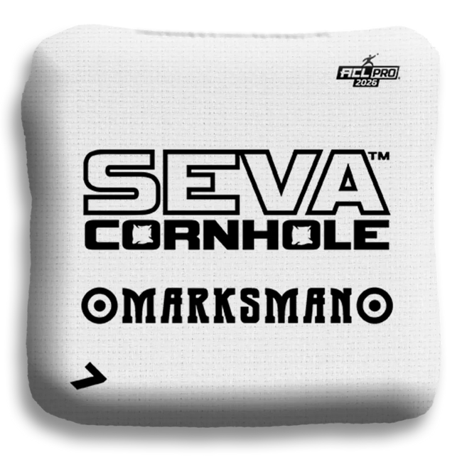Marksman - Broadcast Edition - Set of 4 Cornhole bags