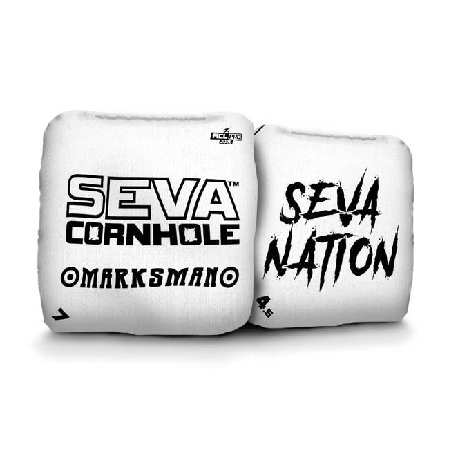 Marksman - Broadcast Edition - Set of 4 Cornhole bags
