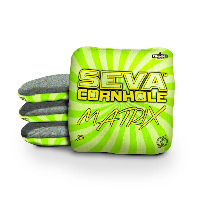 Swirl Blacklight GLO Cornhole Bags Matrix ACL Pro Stamped