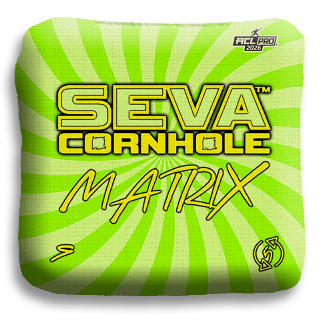 Swirl Blacklight GLO Cornhole Bags Matrix ACL Pro Stamped