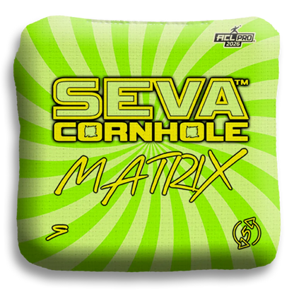 Swirl Blacklight GLO Cornhole Bags Matrix ACL Pro Stamped