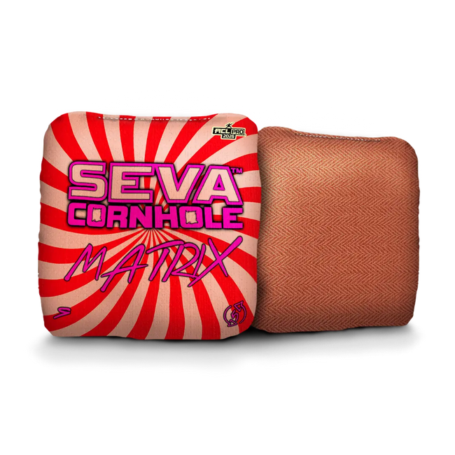 Swirl Blacklight GLO Cornhole Bags Matrix ACL Pro Stamped