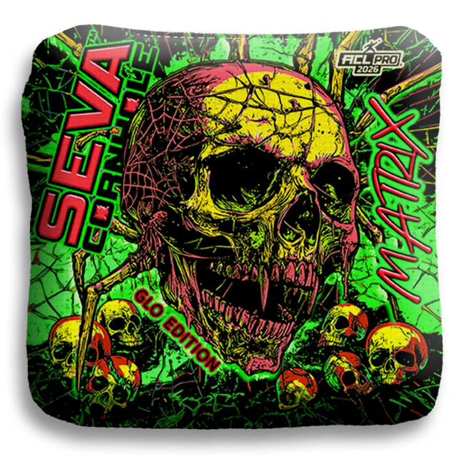 Halloween Special GLO Edition - Set of 4 Cornhole bags