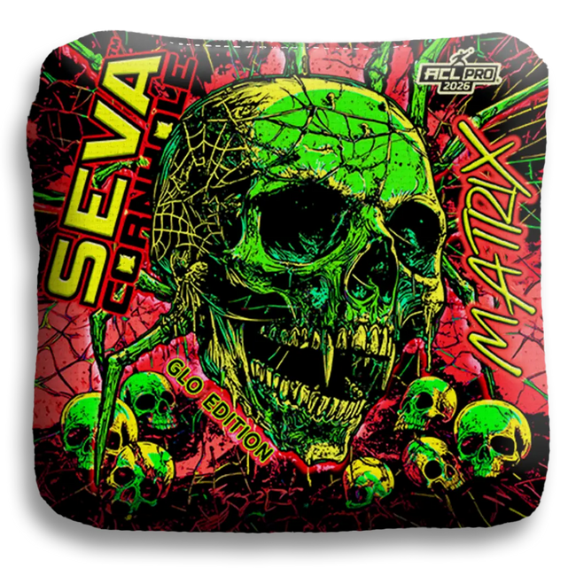 Halloween Special GLO Edition - Set of 4 Cornhole bags
