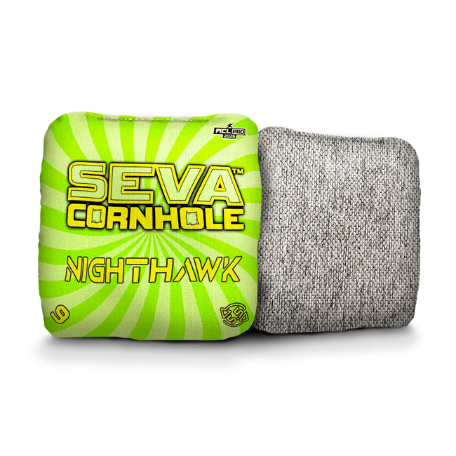 Swirl Blacklight GLO Cornhole Bags NightHawk ACL Pro Stamped