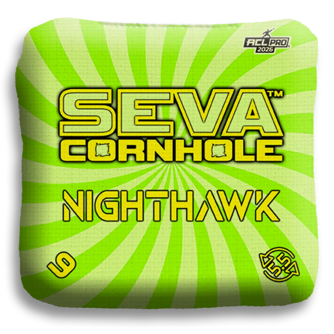 Swirl Blacklight GLO Cornhole Bags NightHawk ACL Pro Stamped