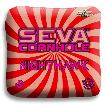 Swirl Blacklight GLO Cornhole Bags NightHawk ACL Pro Stamped