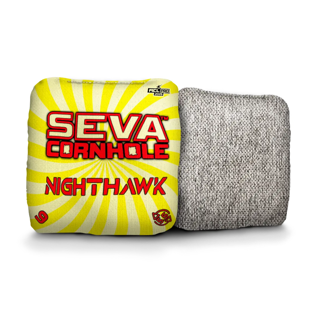Swirl Blacklight GLO Cornhole Bags NightHawk ACL Pro Stamped